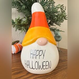 Source Unknown Halloween Gnome Decor - Orange and White